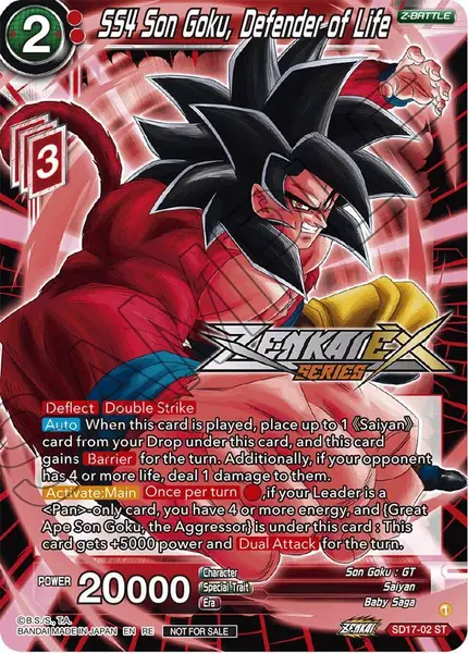 SS4 Son Goku, Defender of Life (Event Pack 14)