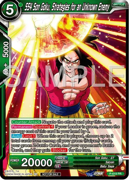SS4 Son Goku, Strategies for an Unknown Enemy (Deluxe Pack 2024 Vol.2)