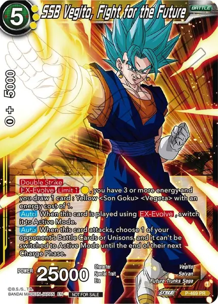 SSB Vegito, Fight for the Future (Z03 Dash Pack)