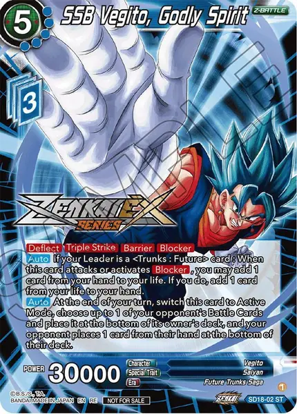 SSB Vegito, Godly Spirit (Event Pack 14)