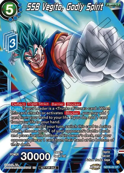 SSB Vegito, Godly Spirit (ZENKAI Celebration Pack)