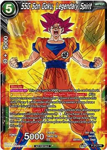 SSG Son Goku, Legendary Spirit