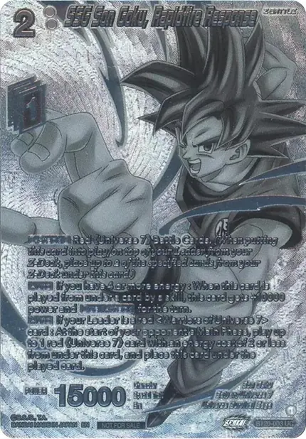 SSG Son Goku, Rapidfire Response (2023 Offline Regionals Silver Print)