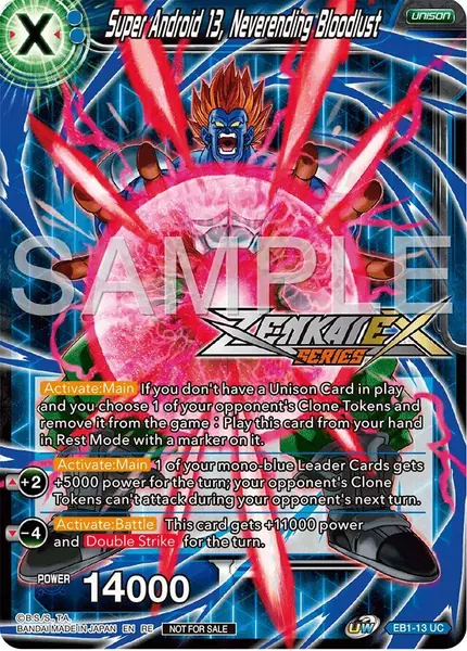Super Android , Neverending Bloodlust (Event Pack 15)