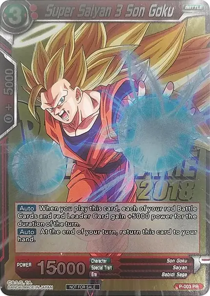 Super Saiyan 3 Son Goku (Metallic Foil) (Event Pack 2018)