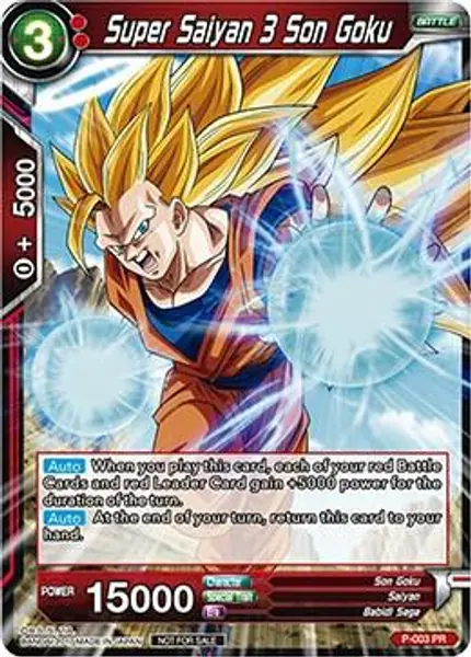 Super Saiyan 3 Son Goku (Non-Foil Version)