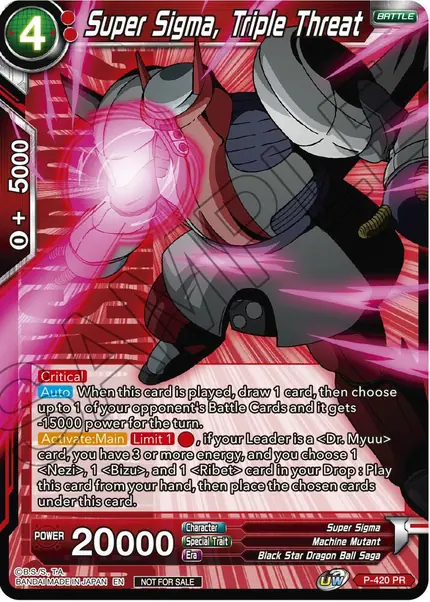 Super Sigma, Triple Threat (Championship Pack 2022 Vol.2)