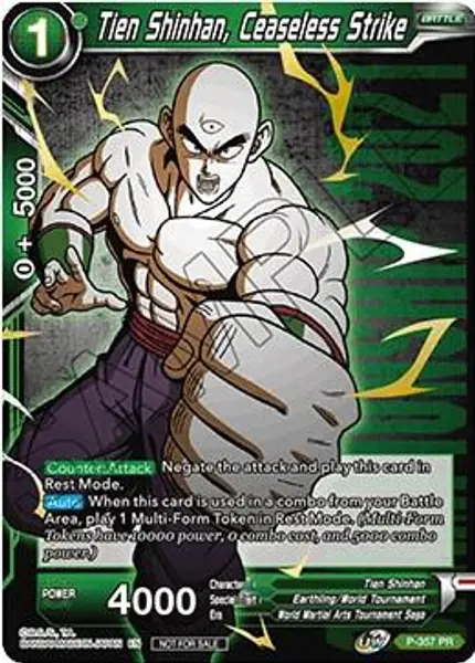 Tien Shinhan, Ceaseless Strike (Championship Pack 2021 Vol.3) (Winner Gold Stamped)
