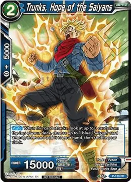 Trunks, Hope of the Saiyans (Series 7 Super Dash Pack)