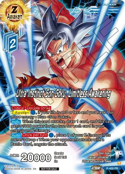 Ultra Instinct Son Goku, Limitless Awakening