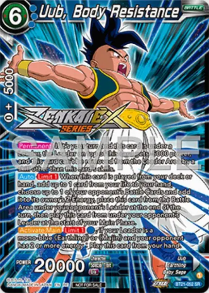 Uub, Body Resistance (Event Pack 16)