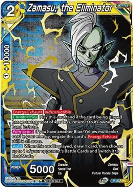 Zamasu, the Eliminator (Championship Pack 2021 Vol.2) (Winner Gold Stamped)