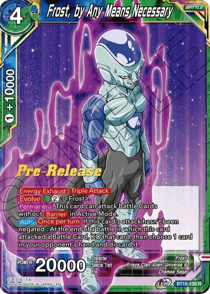 Frost, by Any Means Necessary