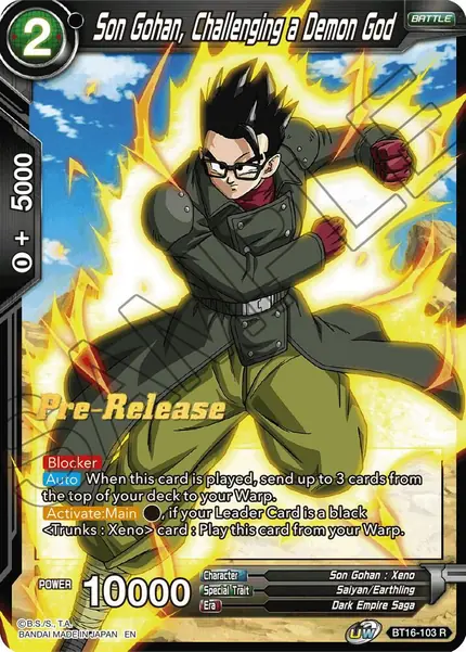 Son Gohan, Challenging a Demon God