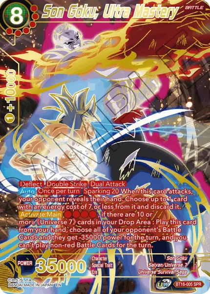 Son Goku, Ultra Mastery (SPR)