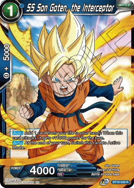 SS Son Goten, the Interceptor