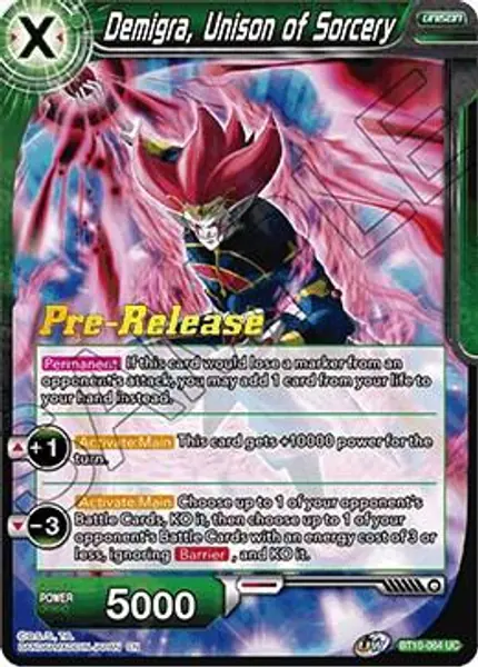 Demigra, Unison of Sorcery