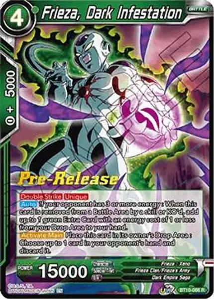 Frieza, Dark Infestation