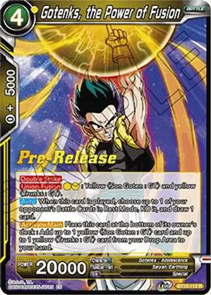 Gotenks, the Power of Fusion
