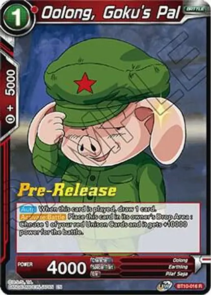 Oolong, Goku's Pal