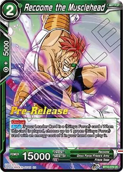 Recoome the Musclehead