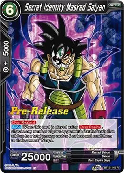 Secret Identity Masked Saiyan