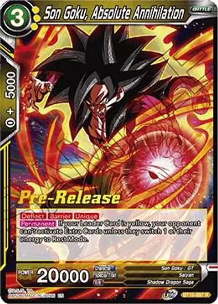 Son Goku, Absolute Annihilation