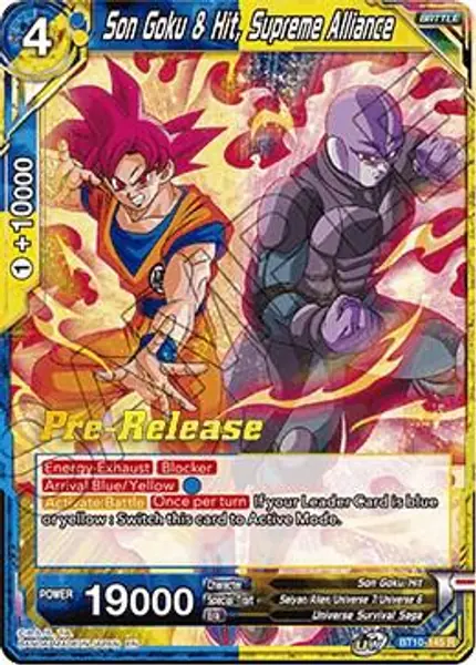 Son Goku & Hit, Supreme Alliance