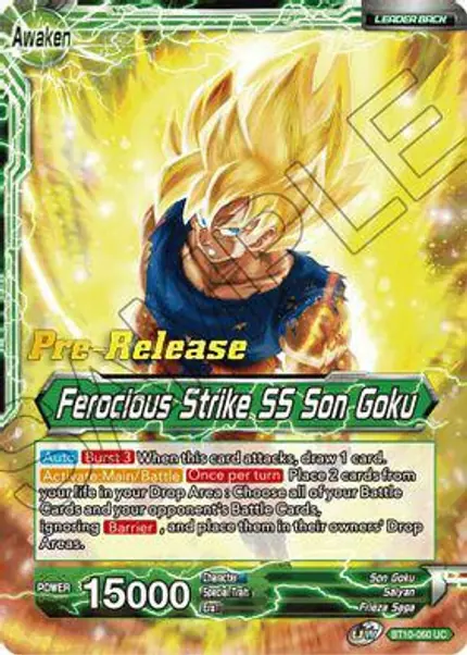 Son Goku // Ferocious Strike SS Son Goku