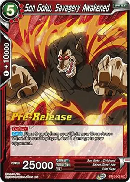 Son Goku, Savagery Awakened