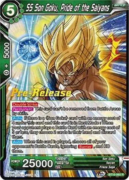 SS Son Goku, Pride of the Saiyans