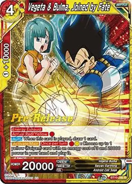 Vegeta & Bulma, Joined by Fate