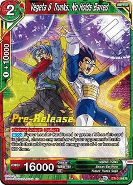 Vegeta & Trunks, No Holds Barred
