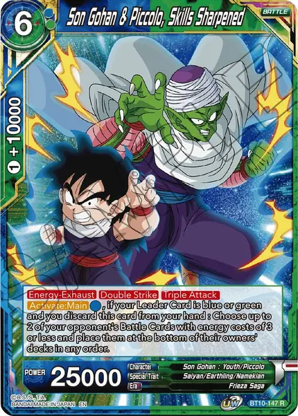 Son Gohan & Piccolo, Skills Sharpened