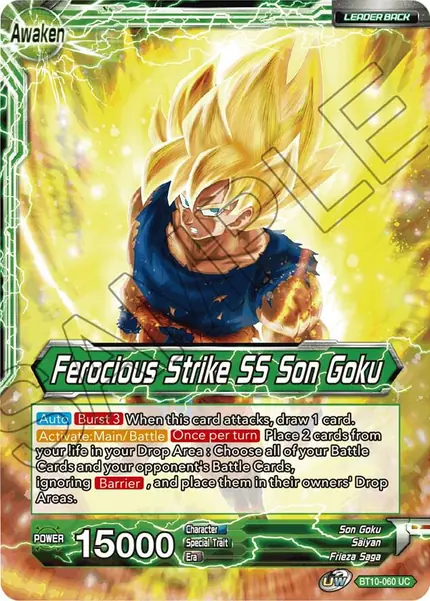 Son Goku // Ferocious Strike SS Son Goku