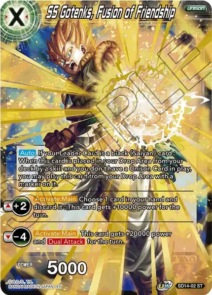 SS Gotenks, Fusion of Friendship