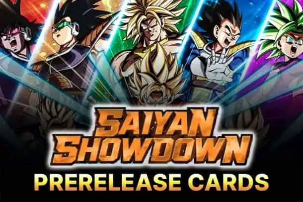 Saiyan Showdown Pre-Release Cards