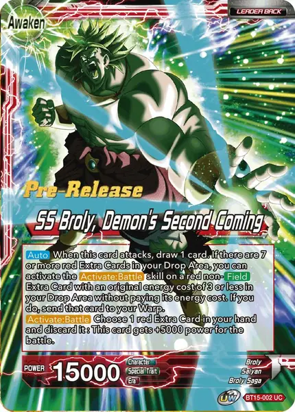 Broly // SS Broly, Demon's Second Coming
