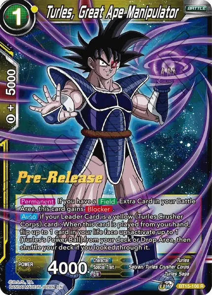 Turles, Great Ape Manipulator