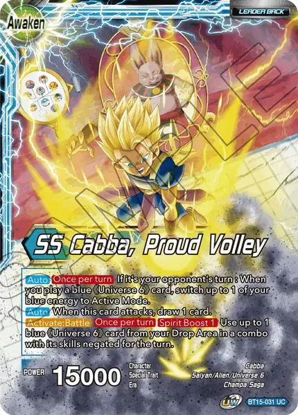 Cabba // SS Cabba, Proud Volley