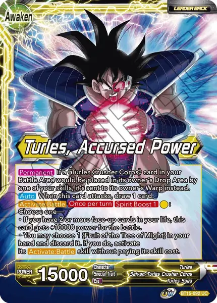 Turles // Turles, Accursed Power