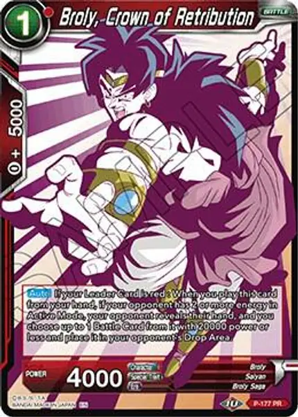 Broly, Crown of Retribution (Alternate Art)
