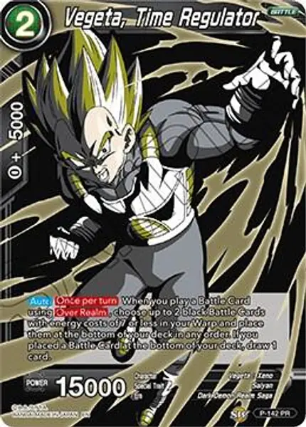 Vegeta, Time Regulator (Alternate Art)
