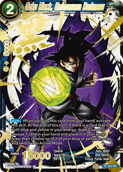 Goku Black, Unforeseen Darkness (Alternate Art)