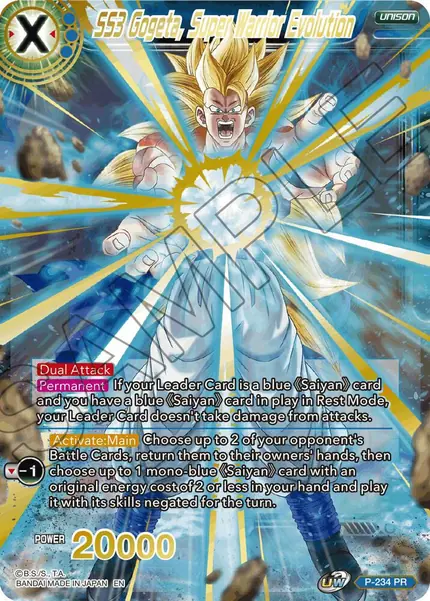 SS3 Gogeta, Super Warrior Evolution (Alternate Art)