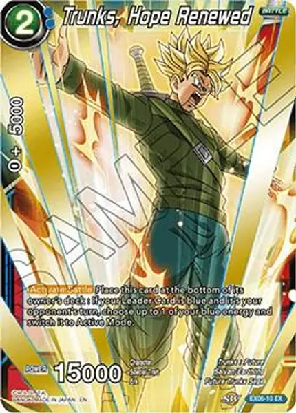 Trunks, Hope Renewed
