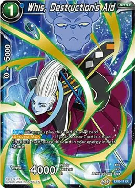 Whis, Destruction's Aid