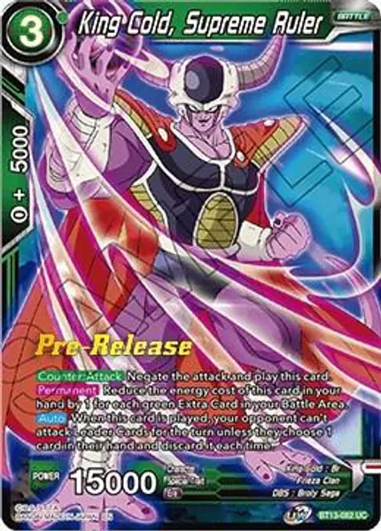 King Cold, Supreme Ruler