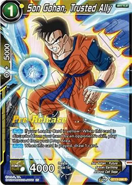 Son Gohan, Trusted Ally