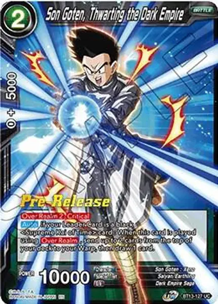 Son Goten, Thwarting the Dark Empire
